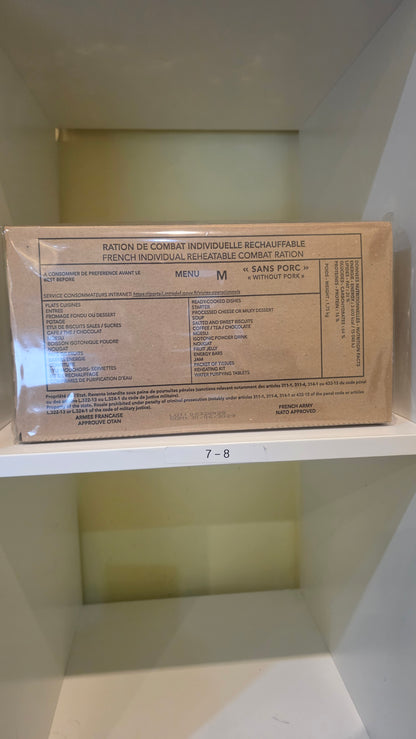 French RCIR Military Ration (2028 Date) | Genuine French Army Combat Ration