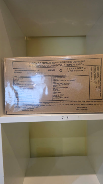 French RCIR Military Ration (2028 Date) | Genuine French Army Combat Ration