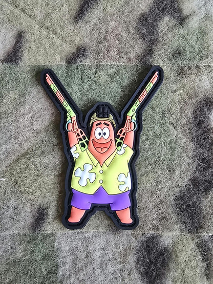 Tactical Patrick Spongebob PVC Patch