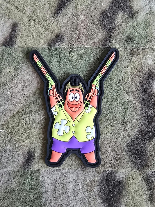 Tactical Patrick Spongebob PVC Patch