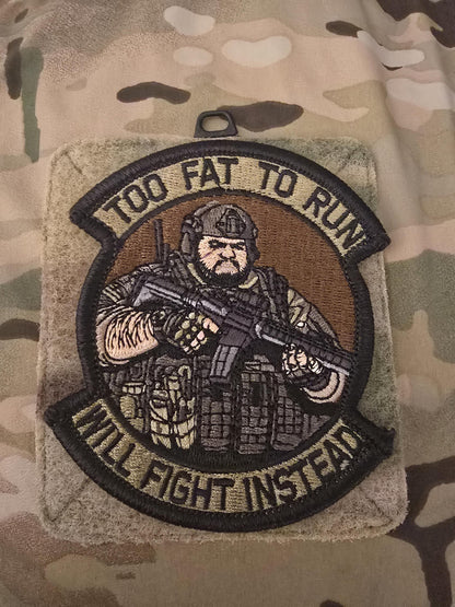 Too Fat To Run, Will Fight Instead Patch