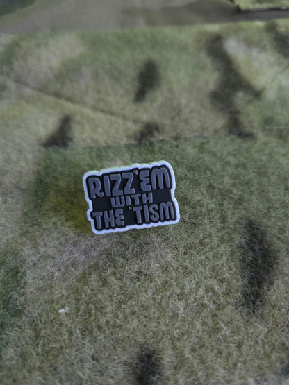 Rizz'em With The Tism Autism Shoe Charm