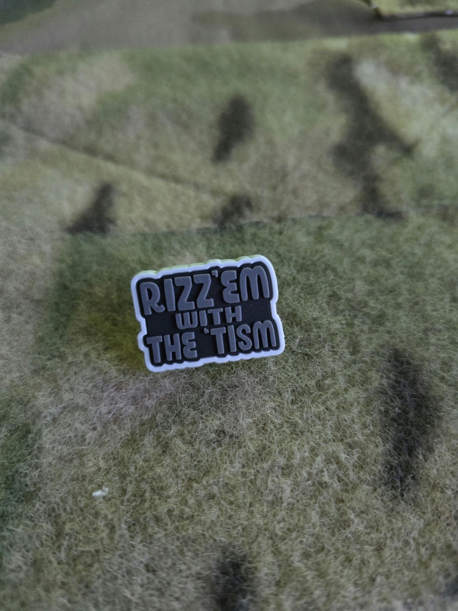 Rizz'em With The Tism Autism Shoe Charm