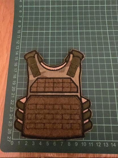 Mini Morale Patch Velcro Multicam Plate Carrier Patch