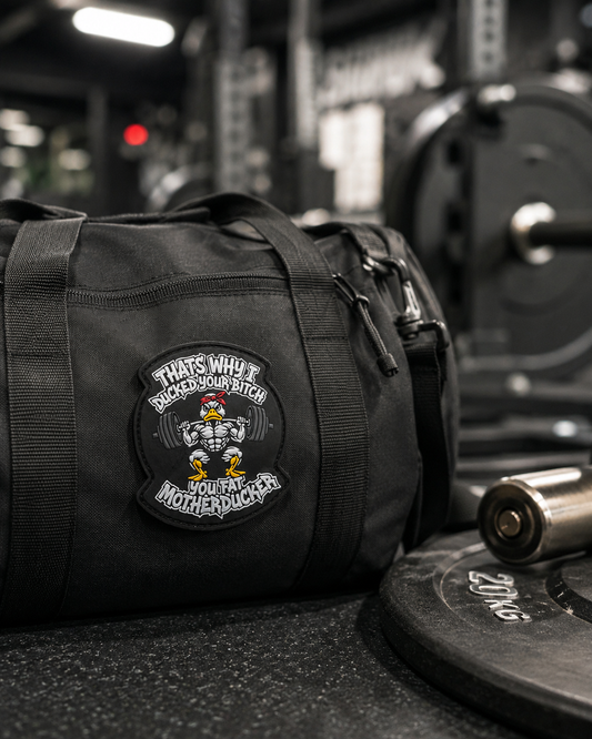 That’s Why I Ducked Your B*tch PVC Morale Patch | Velcro Backed Gym Duck Patch