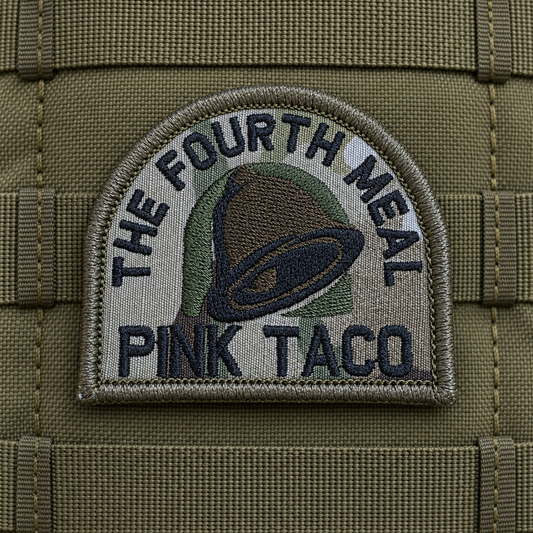 Pink Taco – The Fourth Meal Embroidered Patch