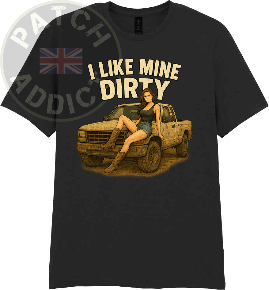 I Like Mine D*rty Pick Up Off Roading 4