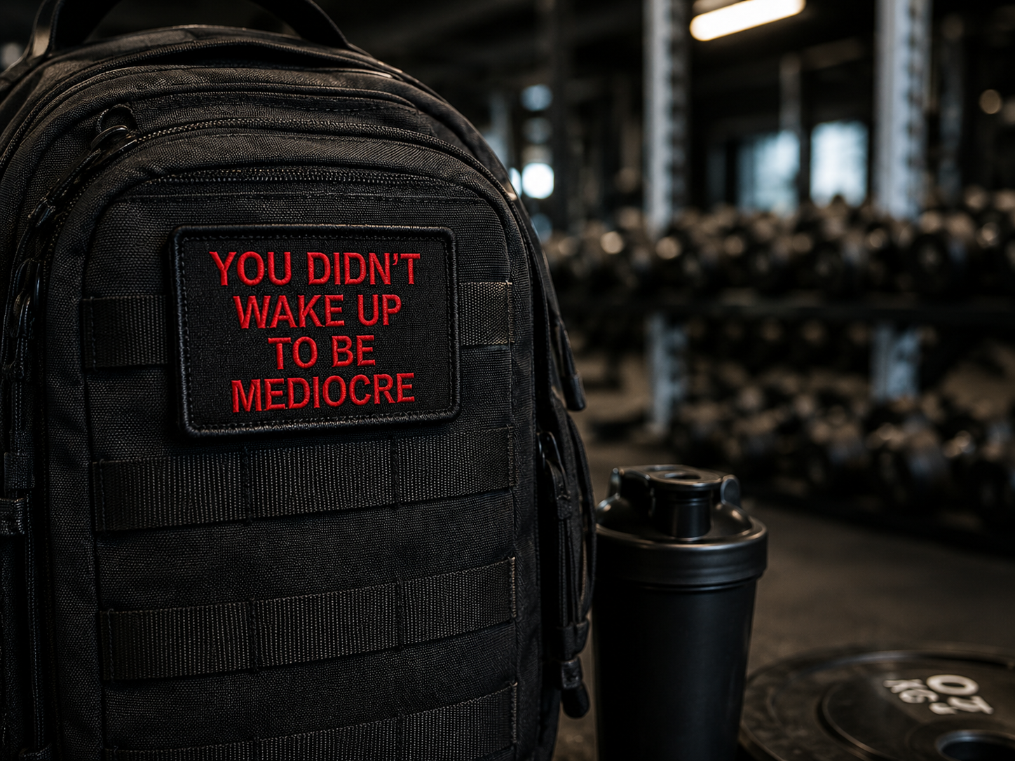 You Didn't Wake Up To Be Mediocre Patch | Motivational Morale Patch UK ...