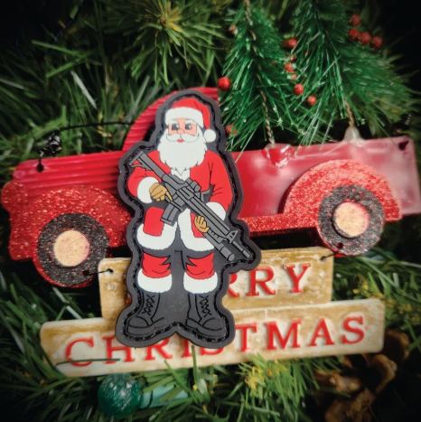 Rudolph’s Favourite Fat Guy: Tactical Santa - 3" PVC Patch