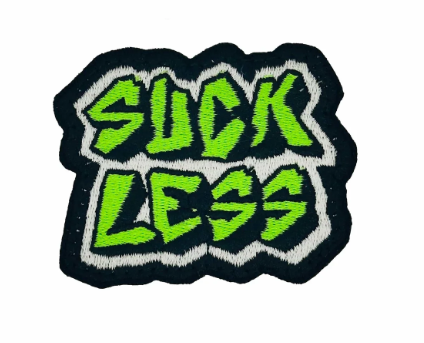 Suck Less - 2.5" Patch