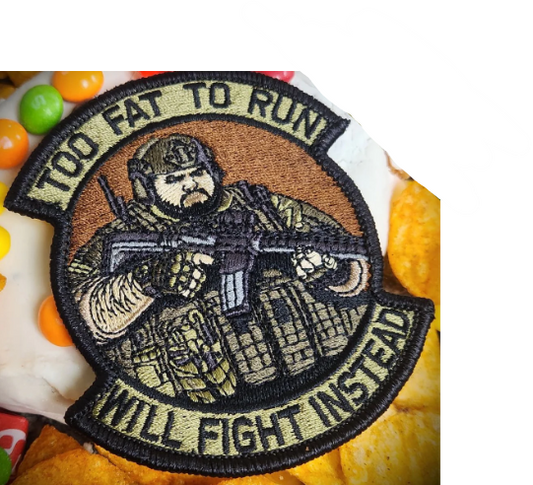 Too Fat To Run, Will Fight Instead Patch