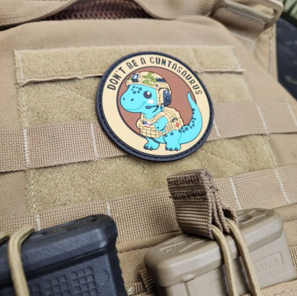 Don't Be A C***asaurus rude PVC Patch