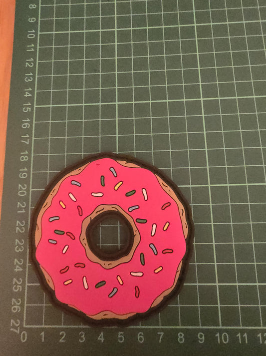 Simpson Doughnut Sprinkles PVC Patch