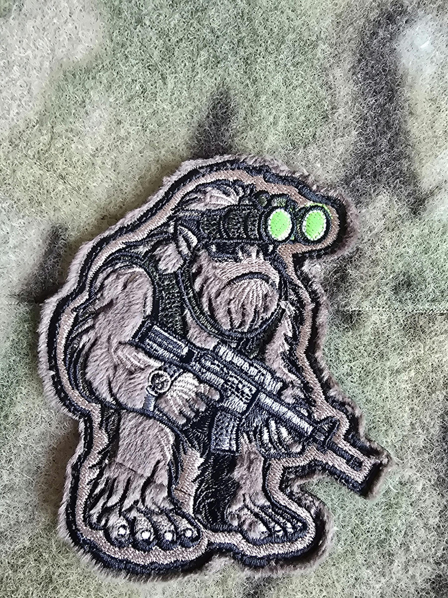Tactical Sasquatch Bear Furry Patch