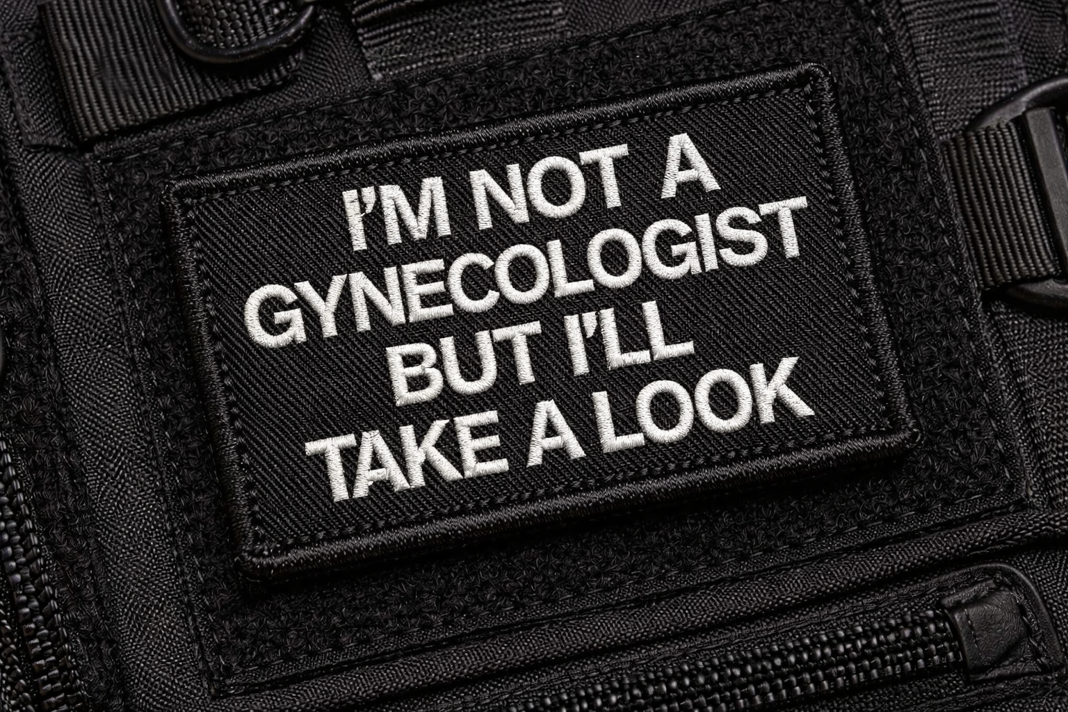 Funny Gynecologist Patch | Tactical Morale Velcro Patch UK – Patch ...