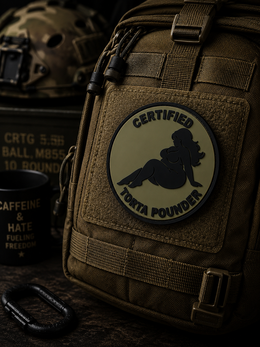 Certified Torta Pounder PVC Morale Patch