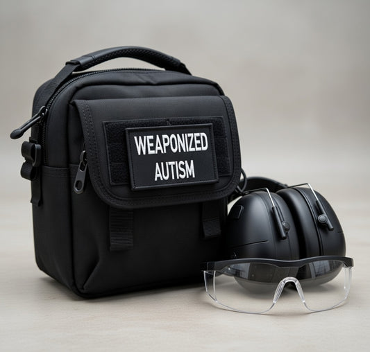 Weaponized Autism Patch | Live Preview | Funny Morale Patch | 2"x3" | 2"x4" | 3"x6"